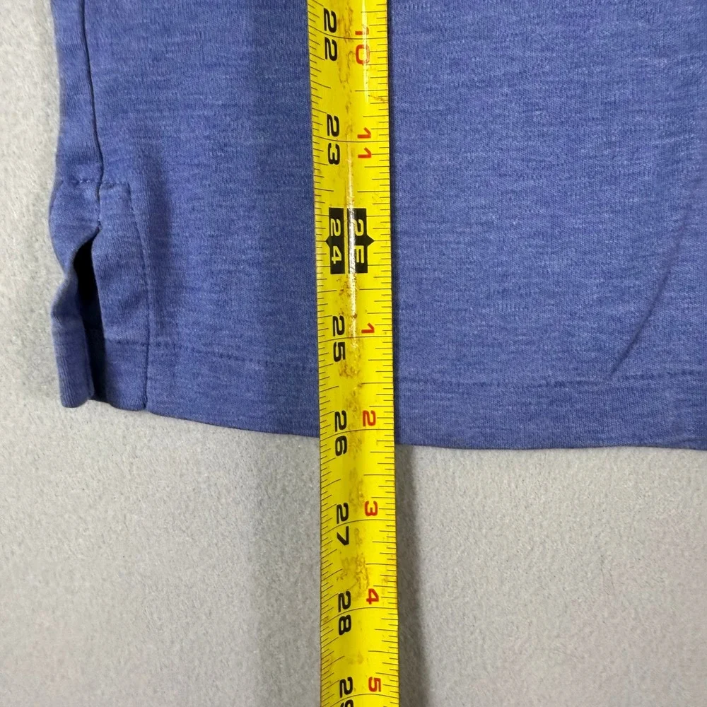 Polo Ralph Lauren Mens XL Classic Fit Blue Heather Short Sleeve Polo Shrt Cotton
